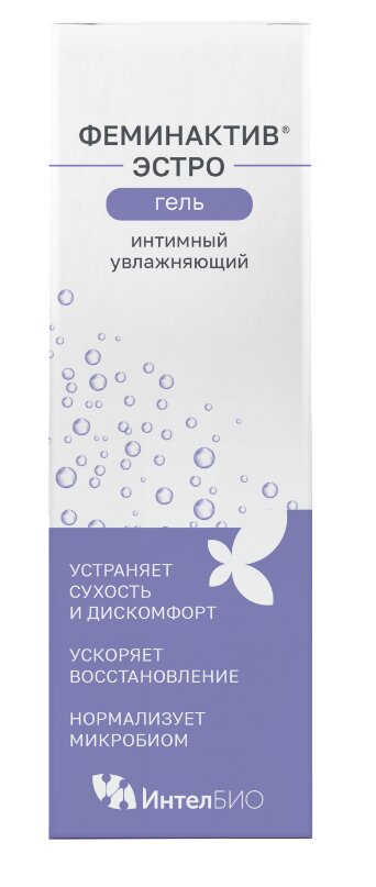 Феминактив Эстро гель увлажн. интим. аппликатор 50мл