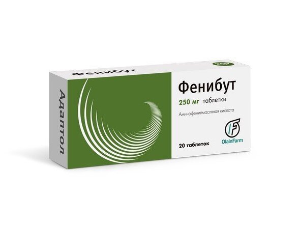 Фенибут таб. 250мг №20 в Омске