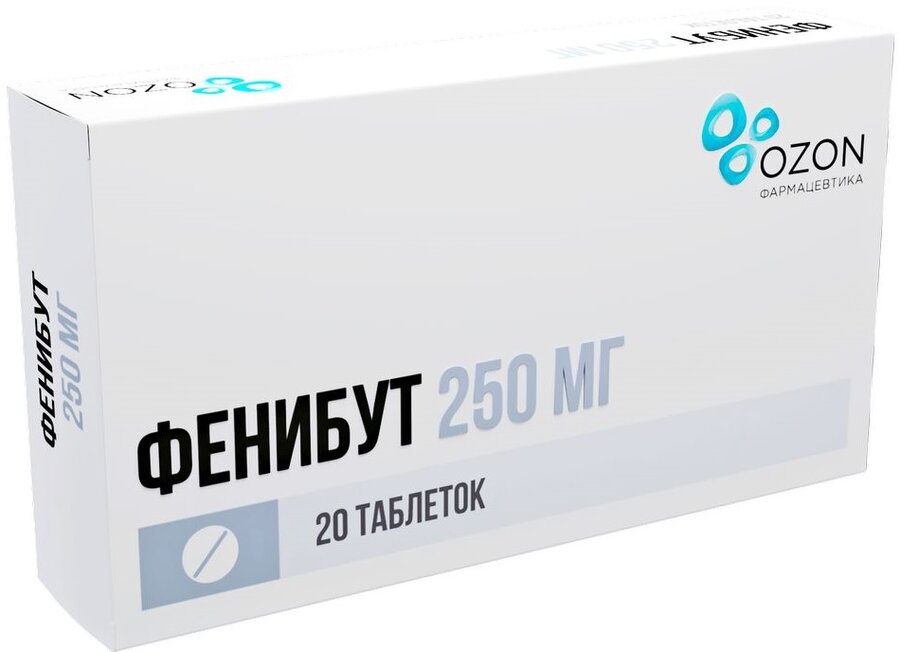 Фенибут таб. 250мг №20 в Костроме