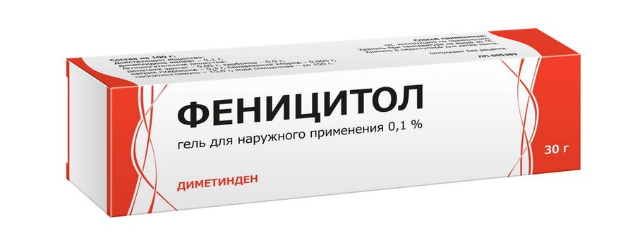 Феницитол гель д/наруж. прим. 0,1% 30г