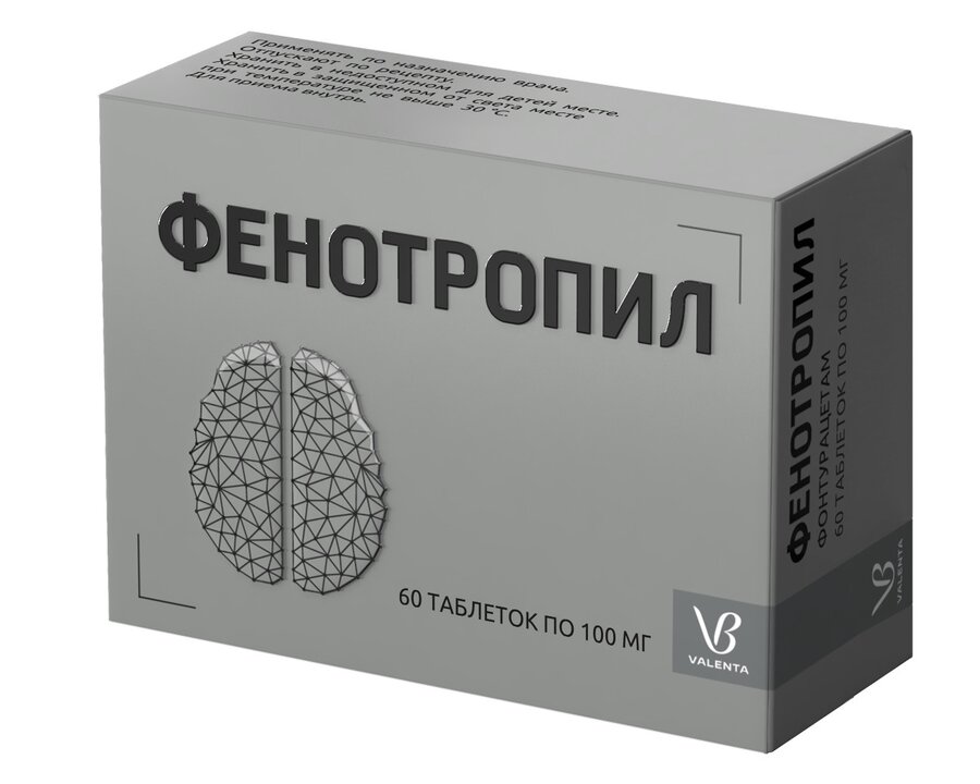 

Фенотропил таб. 100мг №60