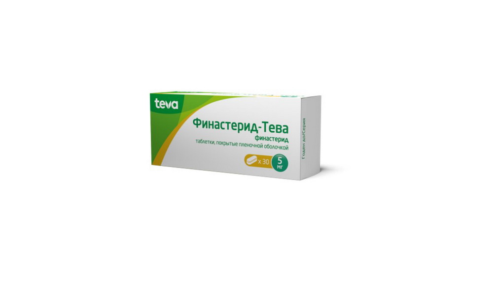 Финастерид-Тева таб. п.о 5мг №30 финастерид obl таблетки 5 мг 30 шт