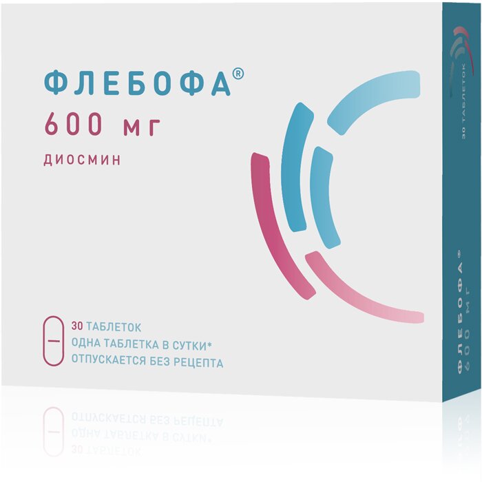 Флебофа таб. 600мг №30 в Медведово