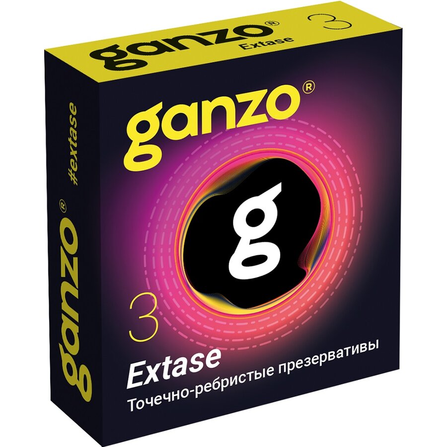 Ганзо презервативы №3 экстаз