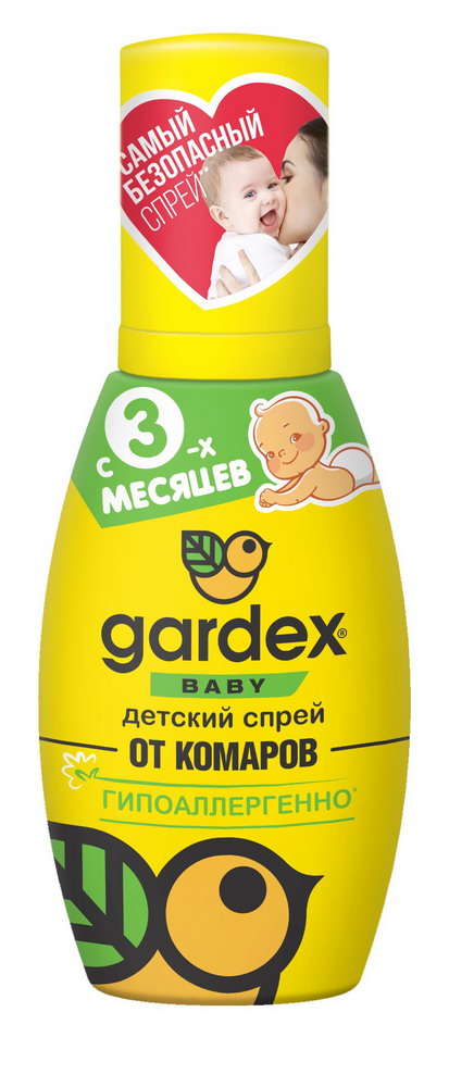Гардекс Baby детский спрей от комаров 75 мл
