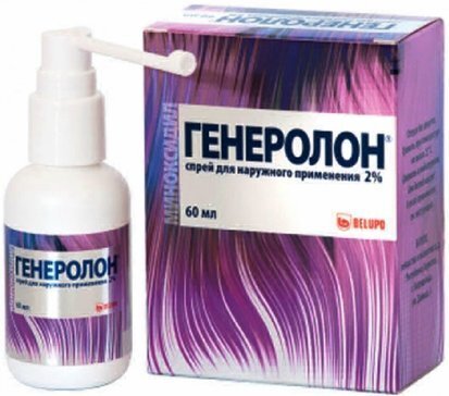 Генеролон р-р наруж. 2% 60мл