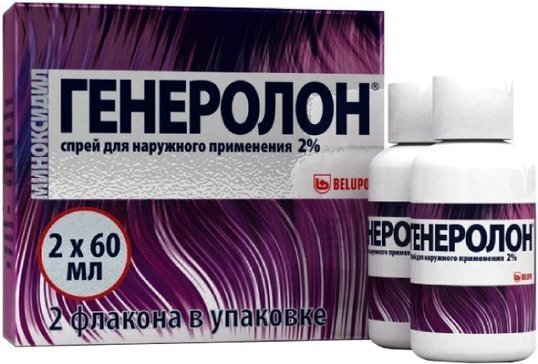 Генеролон р-р наруж. 2% 60мл №2