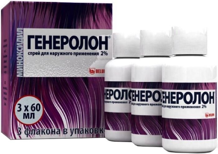 Генеролон р-р наруж. 2% 60мл №3