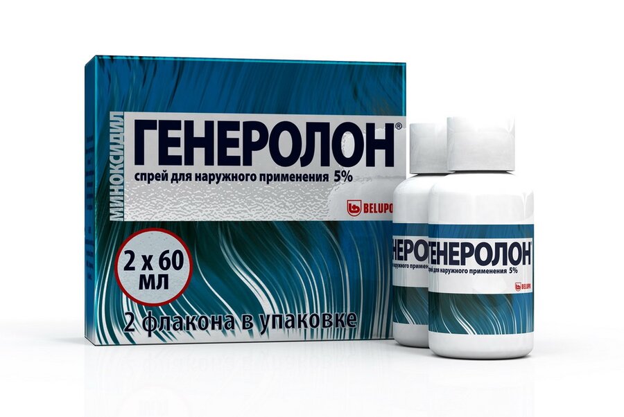 Генеролон р-р наруж. 5% 60мл №2