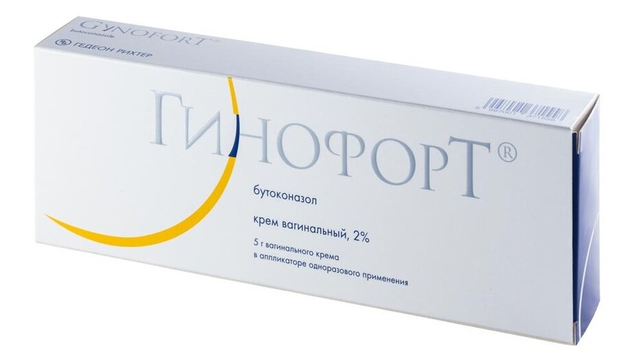 Гинофорт крем ваг. 2% 5г