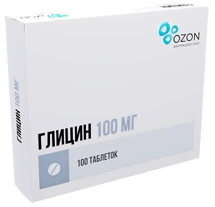 Глицин таб. п/я 100мг №100 в Медведово