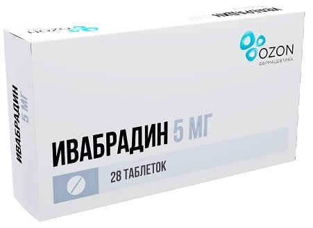 Ивабрадин таб. п/п/о 5мг №28 в Медведово