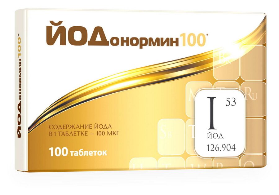 Йодонормин таб. 100мкг №100 в Шушарах
