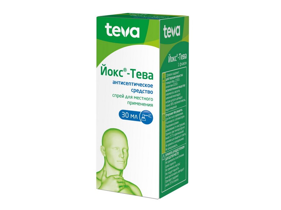 Отзыв о Спрей для местного применения TEVA "Йокс" Помогает отлично, но противный