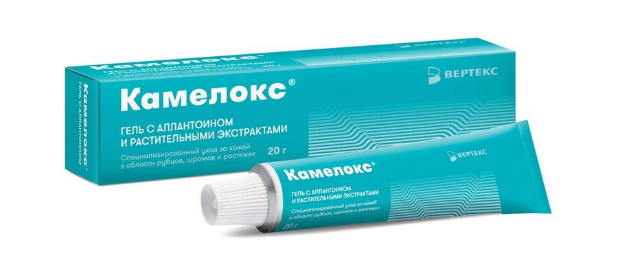 Камелокс гель с аллантоином и раст.экстрактами 20г