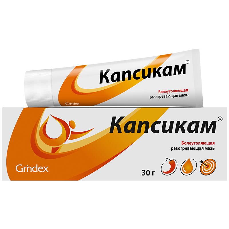 Капсикам мазь 30г в Телмана