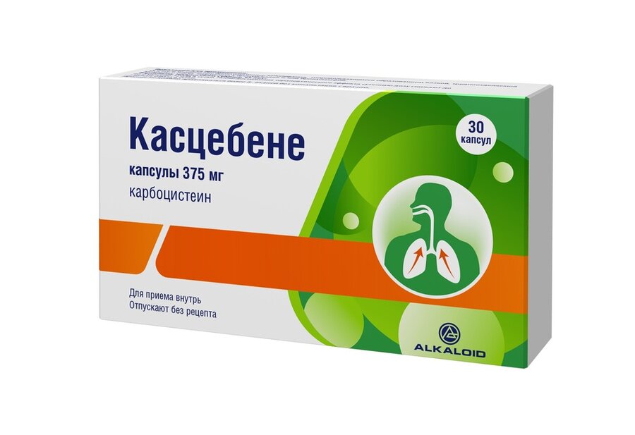 Касцебене капс. 375мг №30
