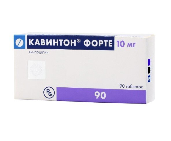 Кавинтон форте таб. 10мг №90