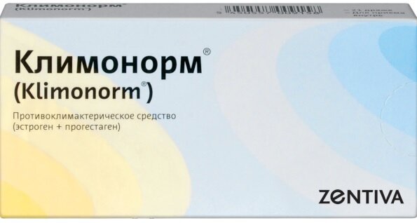 Климонорм набор таб. п/п/о 2мг, 0,15мг+2мг №21 в Кляземском городке