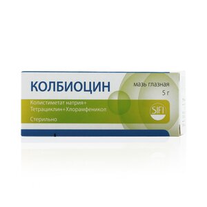 Колбиоцин мазь глазная 5г