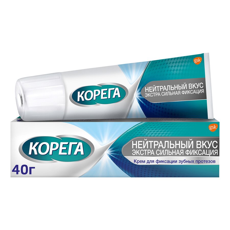 Корега крем д/фикс. зуб. протезов 40г Нейтральный в Санкт-Петербурге и области