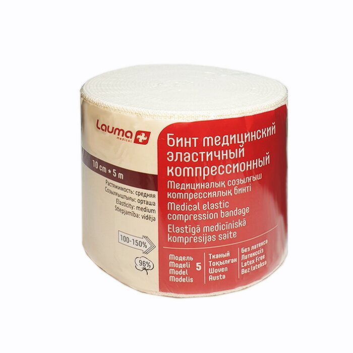 Лаума бинт мед. эластичный СР (5,0мx10см) в Калуге