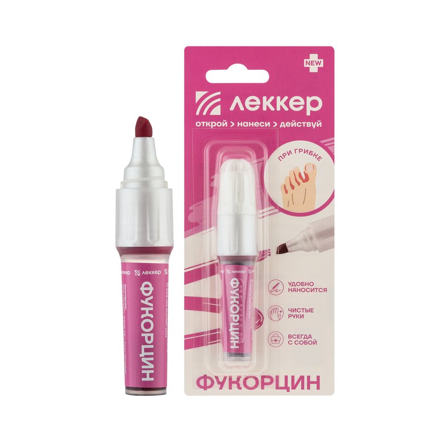 Леккер-ФК (фукорцин) 5мл в Телмана