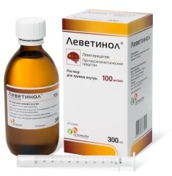 Леветинол р-р д/приема внутрь 100мг/мл 300мл в Белгороде