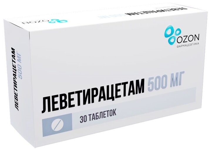 Леветирацетам таб. п/о 500мг №30