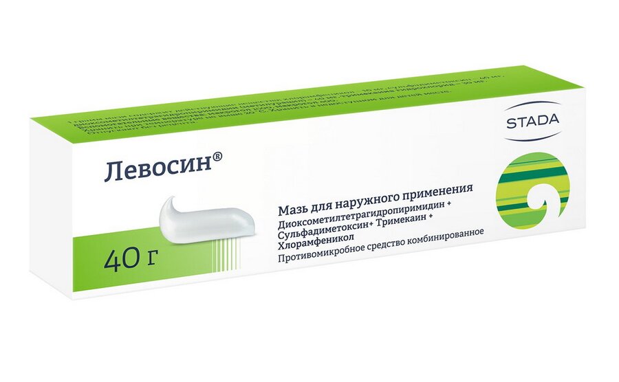 Левосин мазь 40г