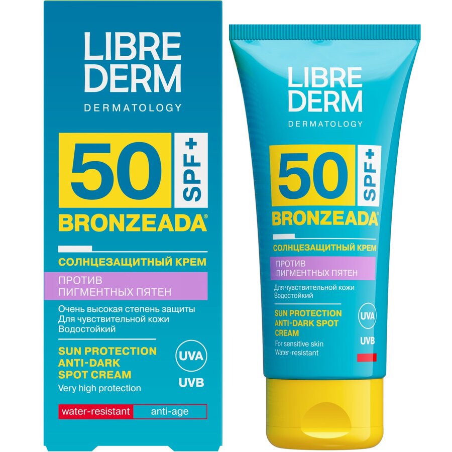 Либридерм Бронзиада крем д/лица/тела против пигментных пятен с/защитный спф50 50мл