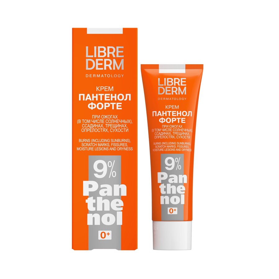 Либридерм Пантенол Форте крем 30мл в Владимире