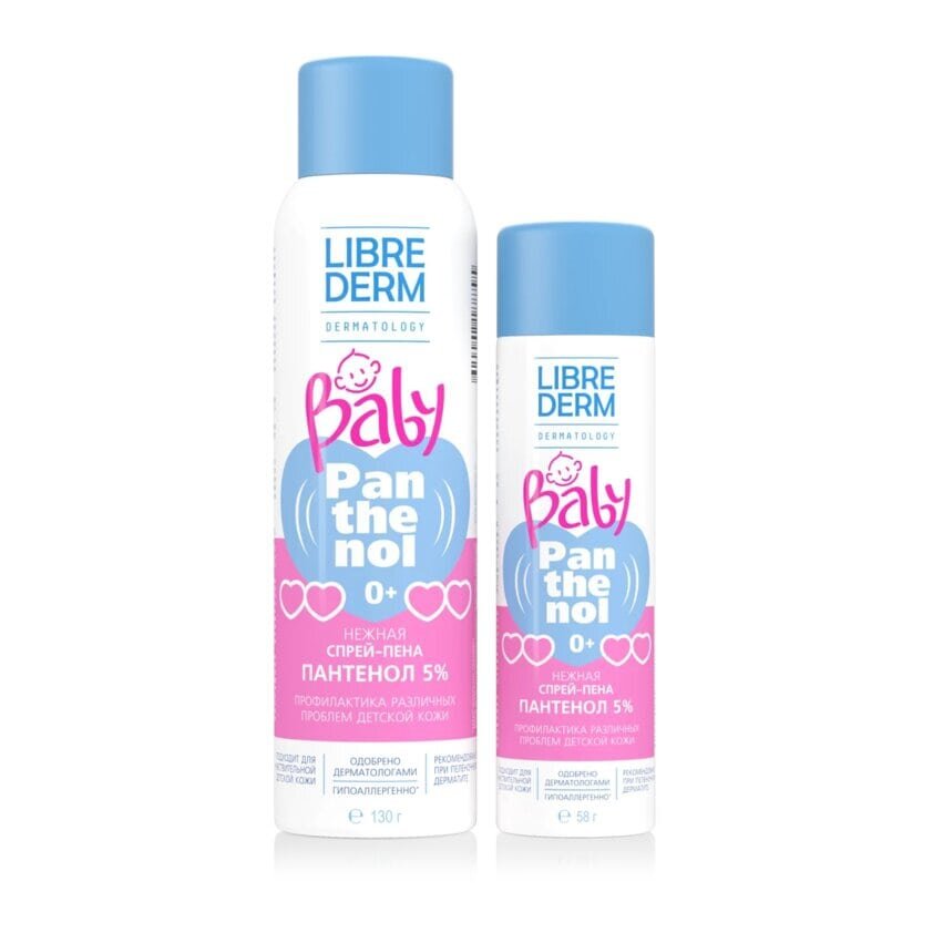 Либридерм Пантенол Спрей-Пена 5% Д/Детей 130г Купить В Интернет.