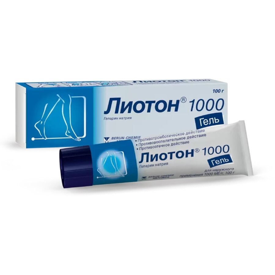 Лиотон 1000 гель 100г
