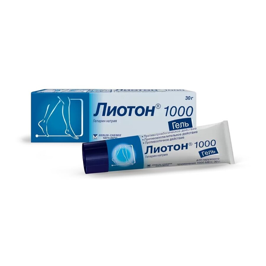 Лиотон 1000 гель 30г