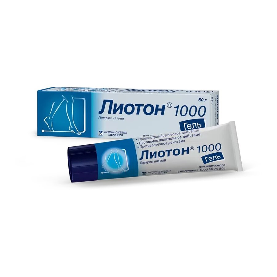 Лиотон 1000 гель 50г