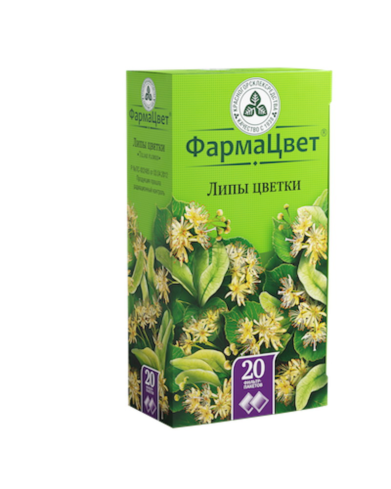 Липа цветки ф/п 1,5г №20 крымские масла масло парфюмерное липа спрей крымские масла 10 мл