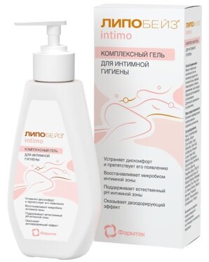 Липобейз Интимо гель д/интимной гигиены комплексный 200мл