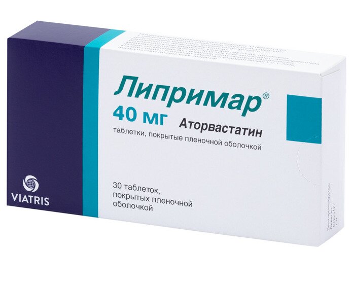 Липримар таб. п/о 40мг №30