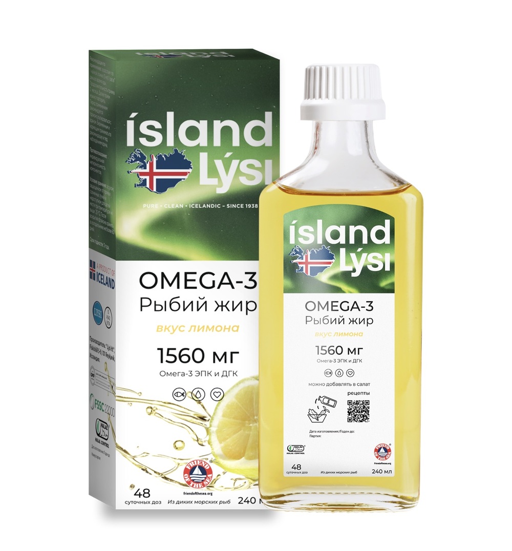 Лиси Омега-3 с лимоном 240мл norwegian fish oil омега 3 со вкусом лимона 250 мл