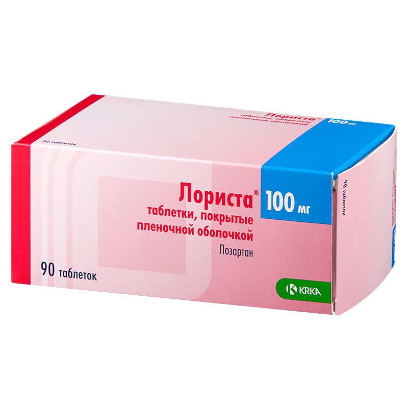 Лориста таб. п/о 100мг №90 в Воронеже