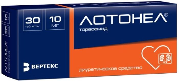 Лотонел таб. 10мг №30 в Подольске