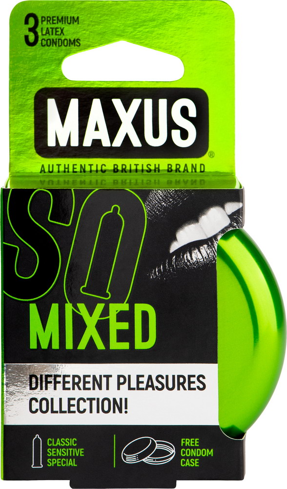 Максус презервативы набор №3 Микс курапрокс набор микс вкусов смарт