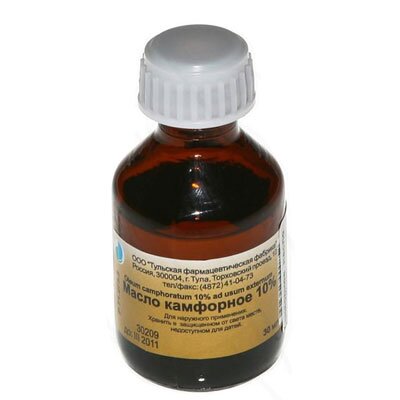 Масло камфорное 10% 30мл в Костроме