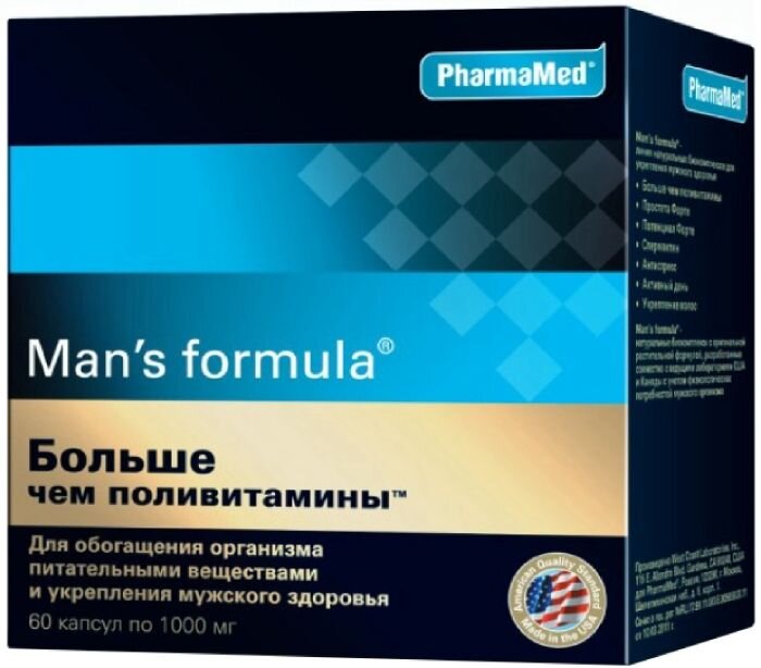 Менс Формула Больше чем поливитамины капс. №60