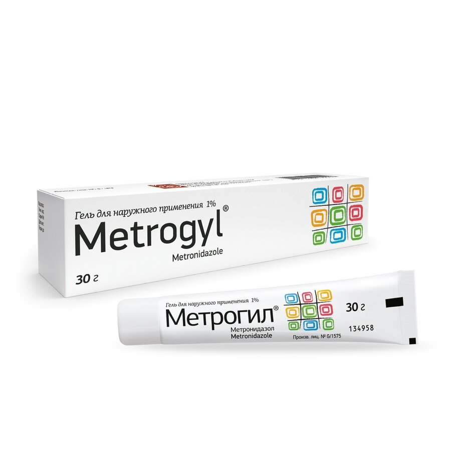 Метрогил гель наруж. 30г