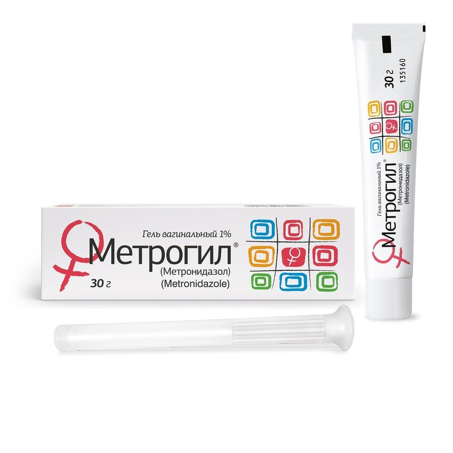 Метрогил Гель Ваг. 10мг/Гр 30г (Апликатор) По Цене 186 Рублей.