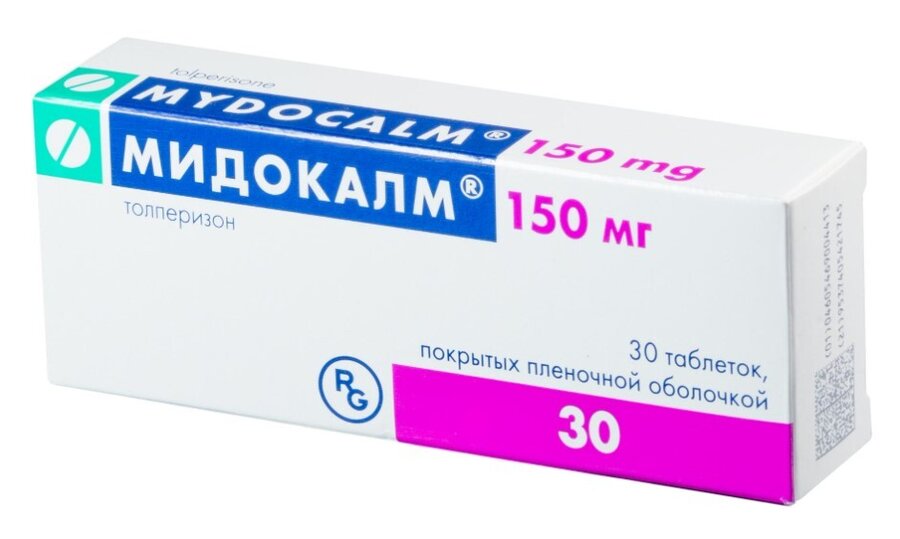 Мидокалм таб. п/о 150мг №30 в Медведово