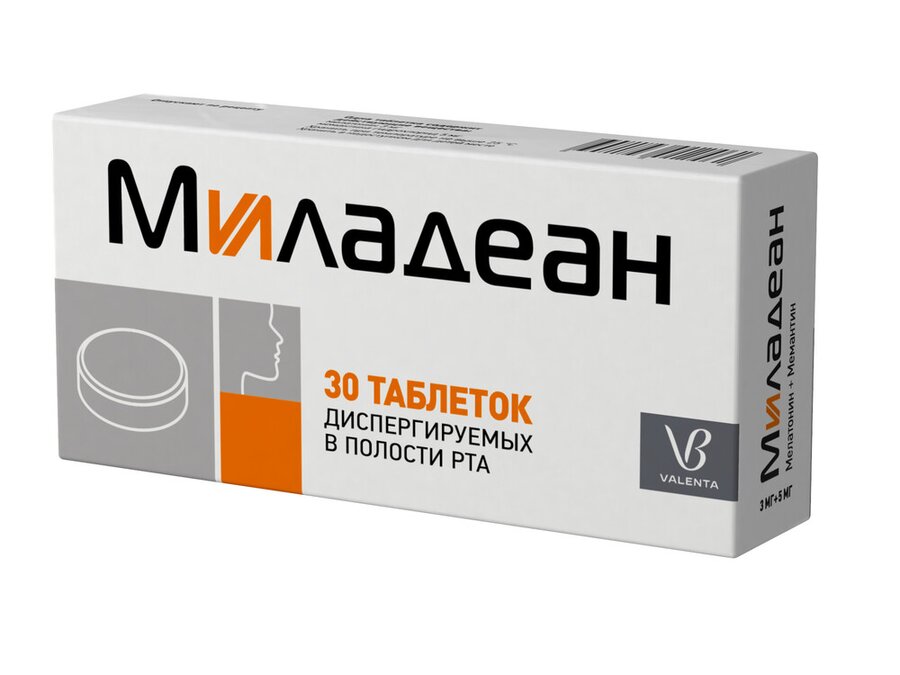 Миладеан таб. дисперг. в полости рта №30