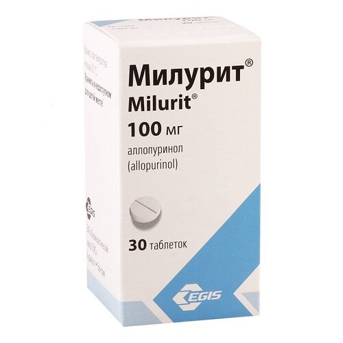 Милурит таб. 100мг №50 в Медведово
